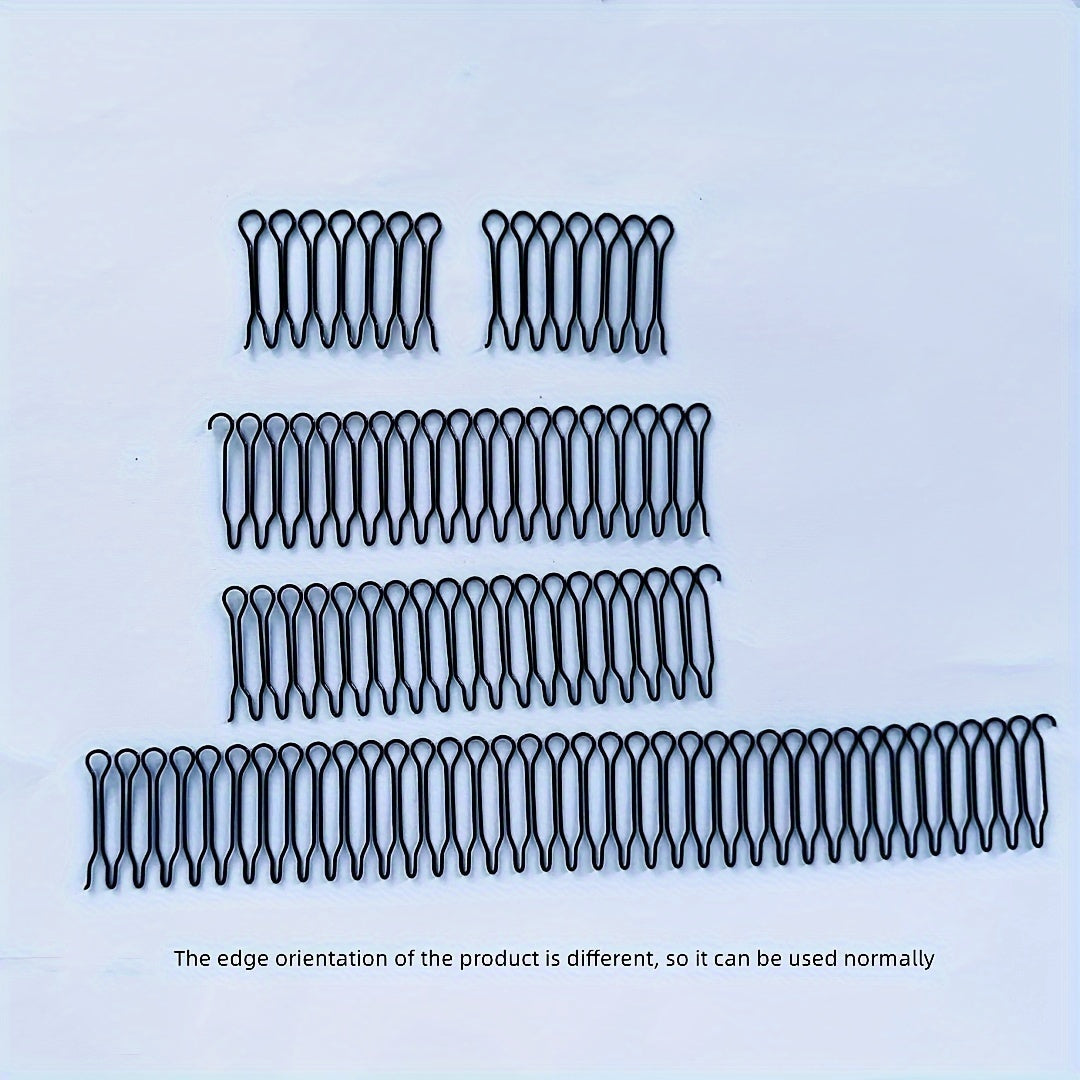 1/2/3/4/5pcs U Shape Hair Pins, Invisible Hair Finishing Fixer Combs, Mini Bangs Holder Styling Tool Hair Accessories