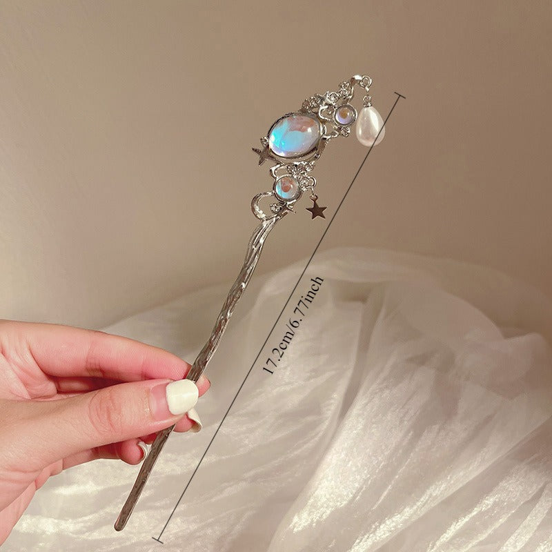 8pcs - Hairpin for Women with Ancient Style and High-end Feeling, Elegant Hairpins Suitable for Parties and Daily Wear