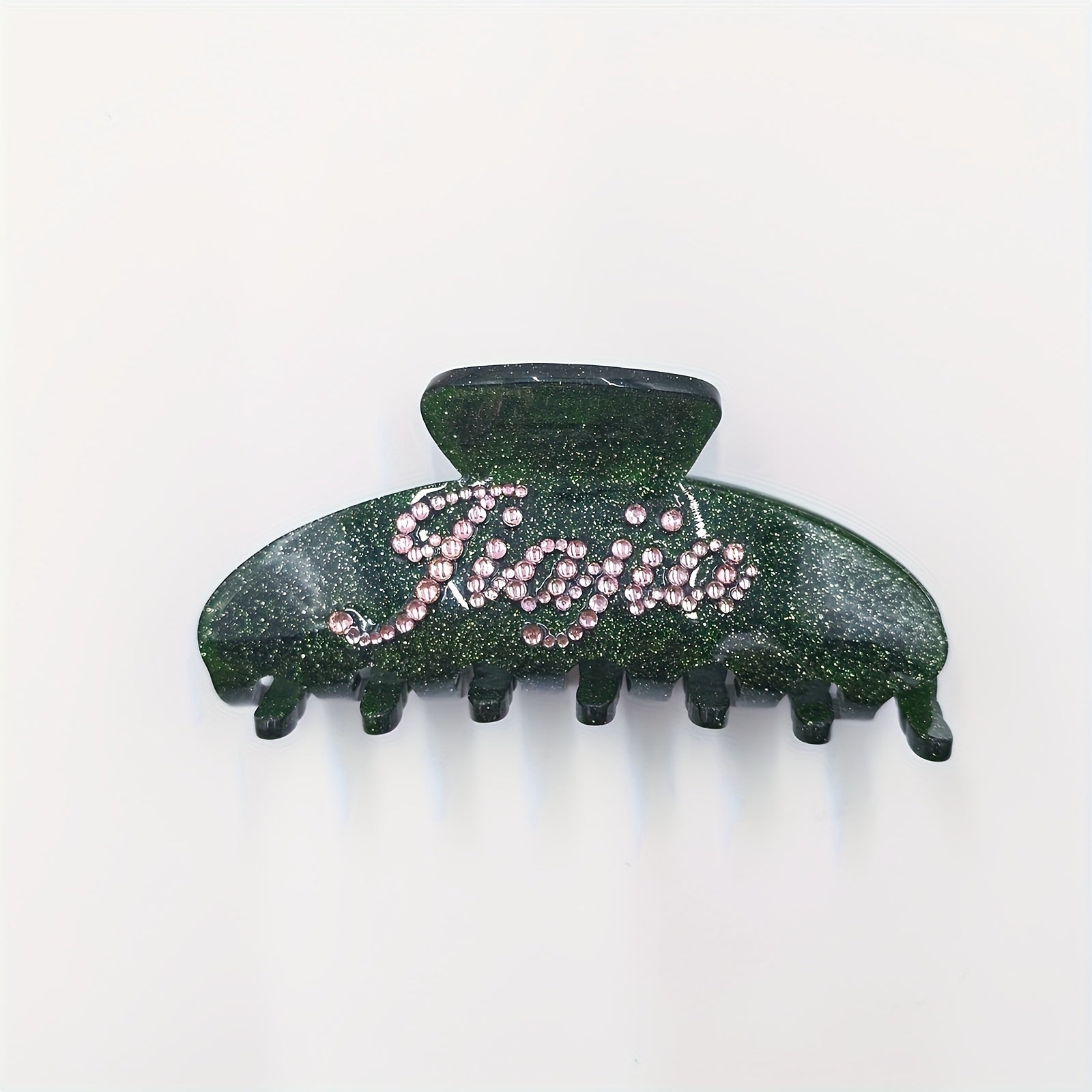1pc Personalized Name Hair Clip for Women - Custom Rhinestone Oval Hairpin with Multi-Color Options, Elegant Wedding Bridesmaid Mother’s Day Christmas Gift, Fits Thin/Medium/Thick Hair, Special Occasion, Sparkling Embellishment, Highquality Accessory,