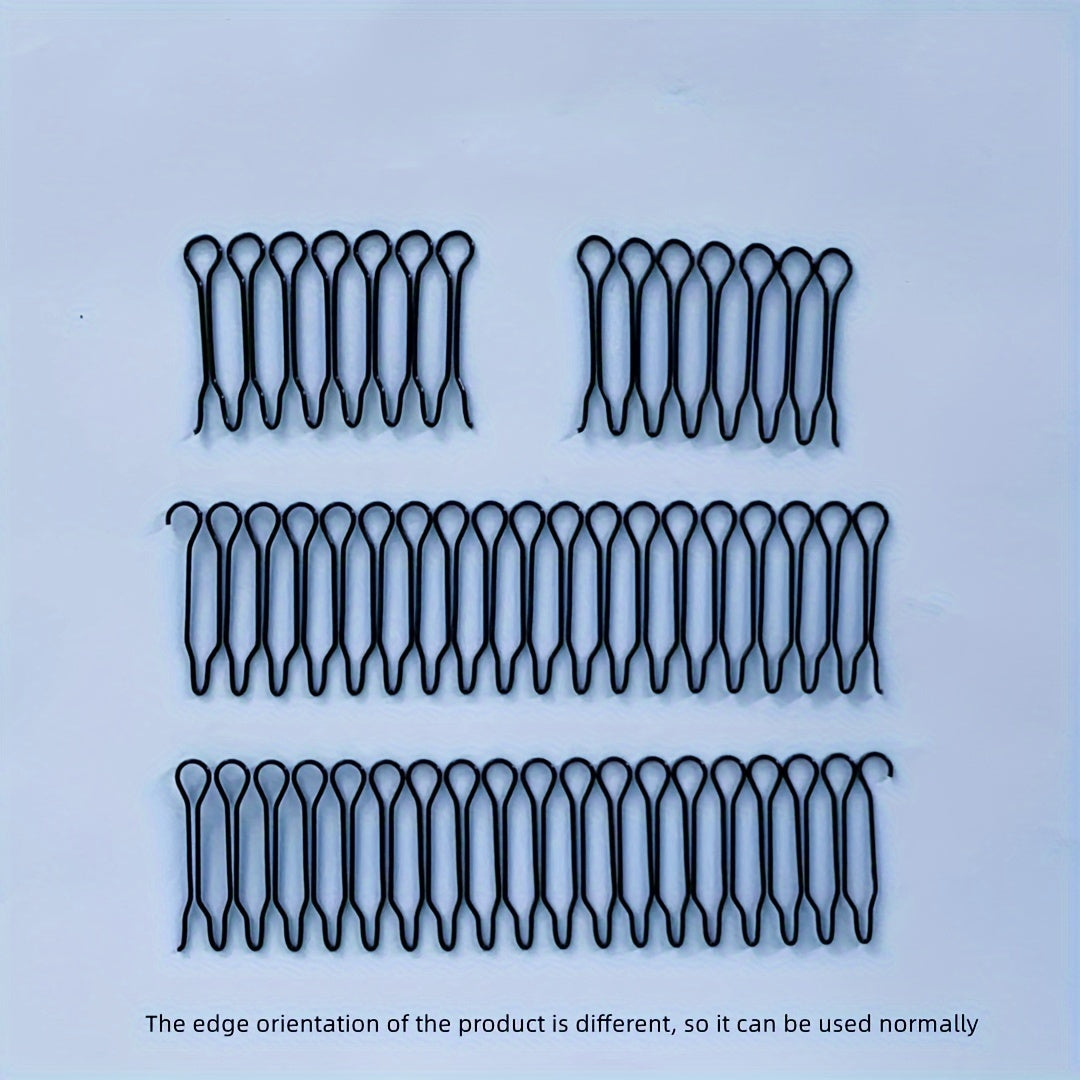 1/2/3/4/5pcs U Shape Hair Pins, Invisible Hair Finishing Fixer Combs, Mini Bangs Holder Styling Tool Hair Accessories