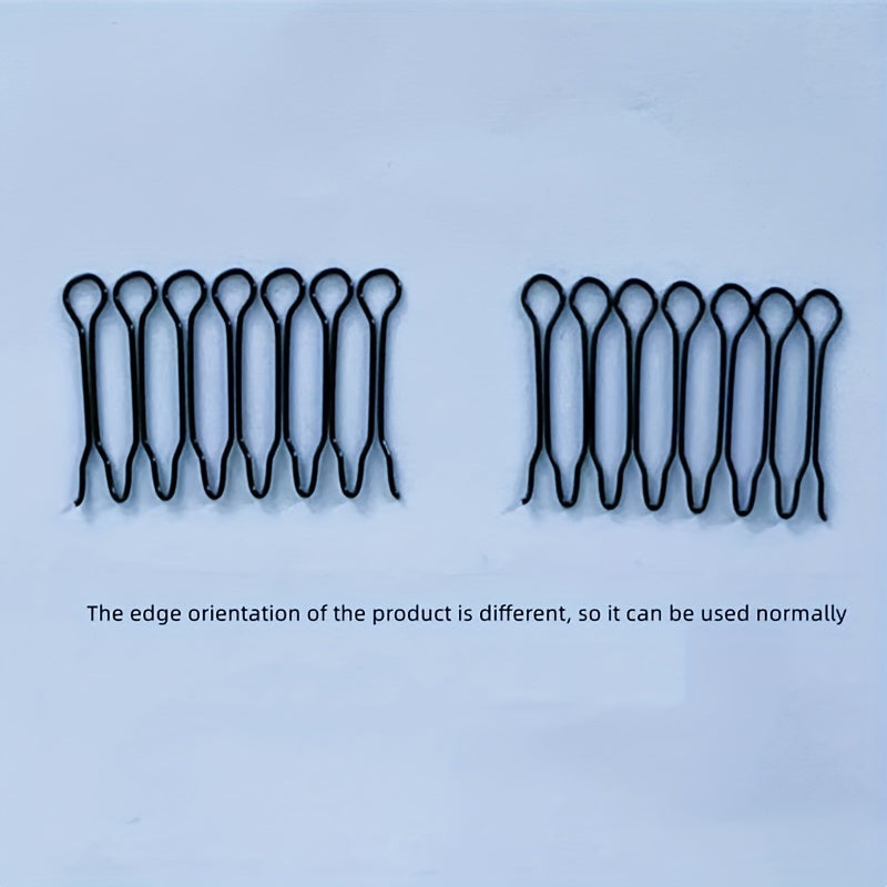 1/2/3/4/5pcs U Shape Hair Pins, Invisible Hair Finishing Fixer Combs, Mini Bangs Holder Styling Tool Hair Accessories