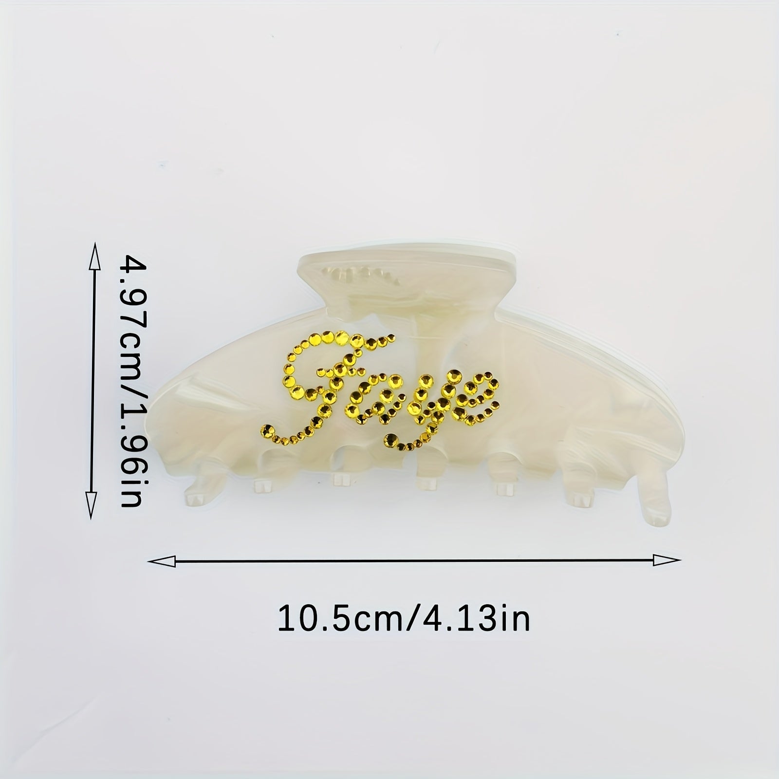 1pc Personalized Name Hair Clip for Women - Custom Rhinestone Oval Hairpin with Multi-Color Options, Elegant Wedding Bridesmaid Mother’s Day Christmas Gift, Fits Thin/Medium/Thick Hair, Special Occasion, Sparkling Embellishment, Highquality Accessory,