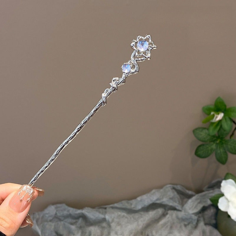 8pcs - Hairpin for Women with Ancient Style and High-end Feeling, Elegant Hairpins Suitable for Parties and Daily Wear